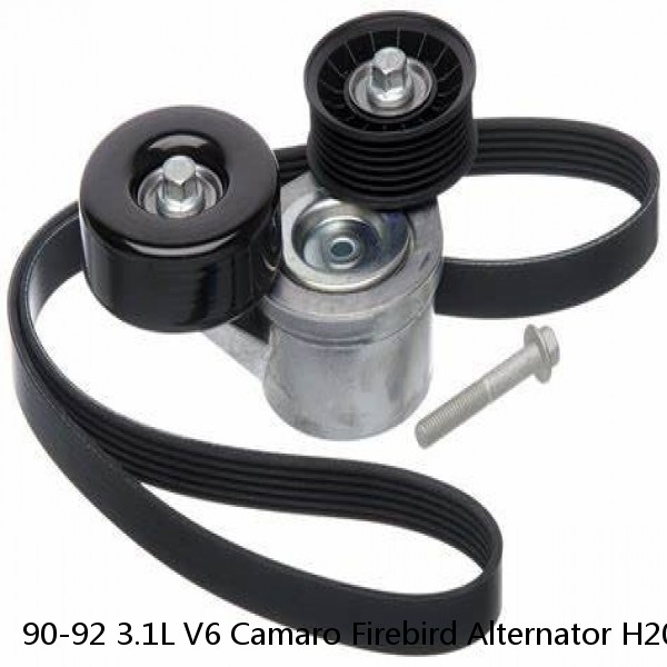 90-92 3.1L V6 Camaro Firebird Alternator H20 PS Accessory Drive Belt w/o AC GAT