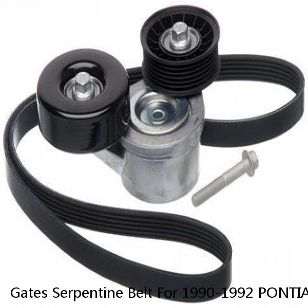Gates Serpentine Belt For 1990-1992 PONTIAC FIREBIRD V6-3.1L