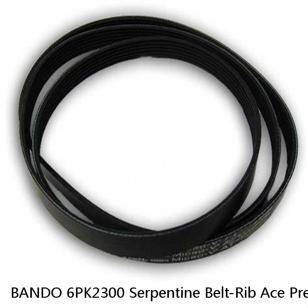BANDO 6PK2300 Serpentine Belt-Rib Ace Precision Engineered V-Ribbed Belt 